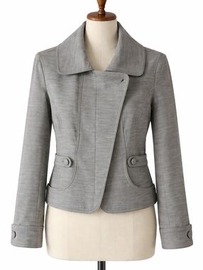 Apostrophe Gray Women's Blazer Jacket